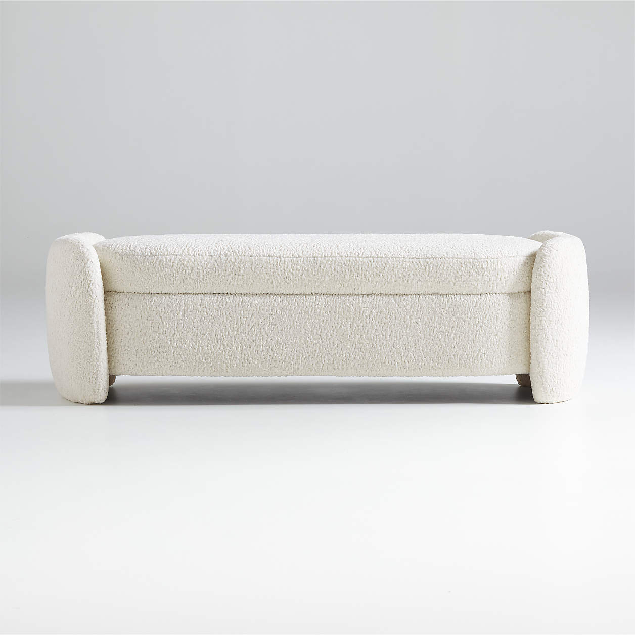 Crate And Barrel Calder Bench Calder 60" Storage Bench | Crate and Barrel Canada