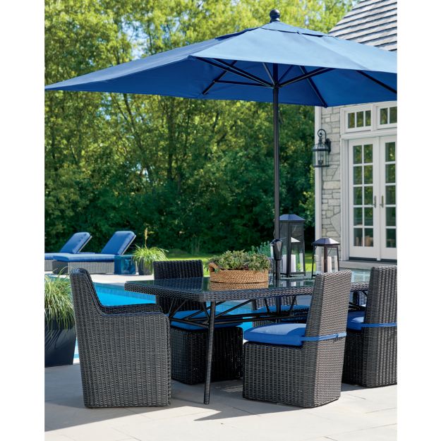 Rectangular Patio Umbrella Replacement Canopy Crate and Barrel