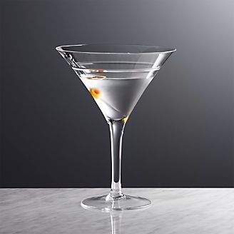 Martini Gles For Small And Large Tails Crate Barrel Callaway Martini Gl