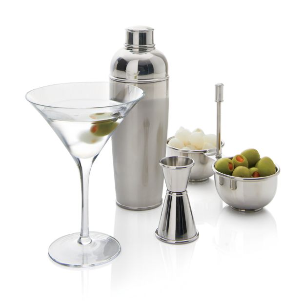 Easton Stainless Steel Cocktail Shaker Crate and Barrel