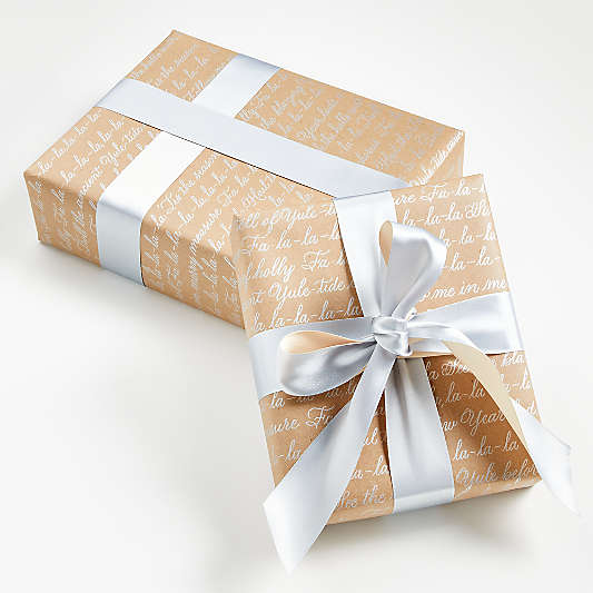 Christmas Wrapping Paper Gift Wrap 2020 Crate and Barrel