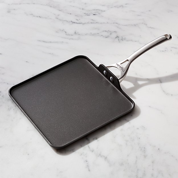 Square Nonstick Calphalon Griddle Crate and Barrel