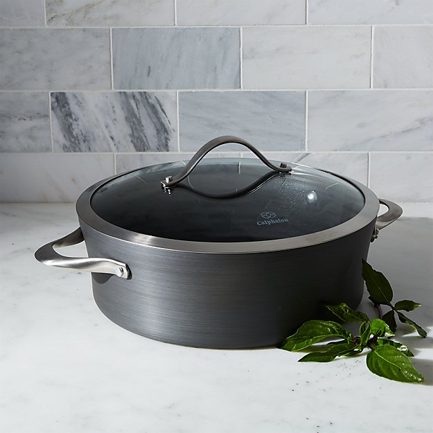 Calphalon Contemporary ™ NonStick 5 qt. Dutch Oven Crate and Barrel