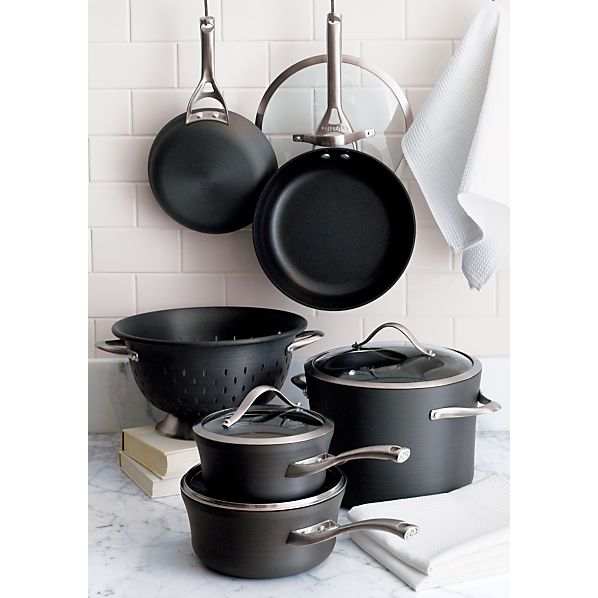 Calphalon Contemporary Non Stick 9 Piece Cookware Set With Bonus Calphalon Contemporary Non Stick 9 Piece Cookware Set With Bonus