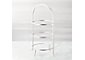 Cambridge Satin Nickel 3-Tier Stand