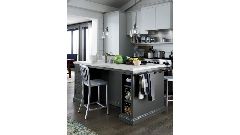 Cameo 72" Large Kitchen Island Crate and Barrel