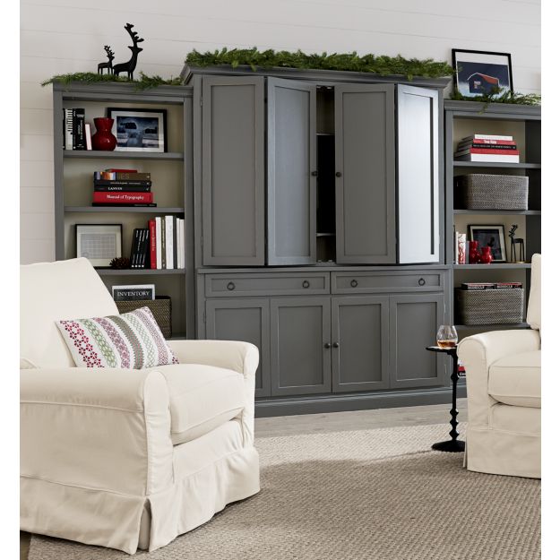 Yvonne Grey WoolBlend Rug Crate and Barrel