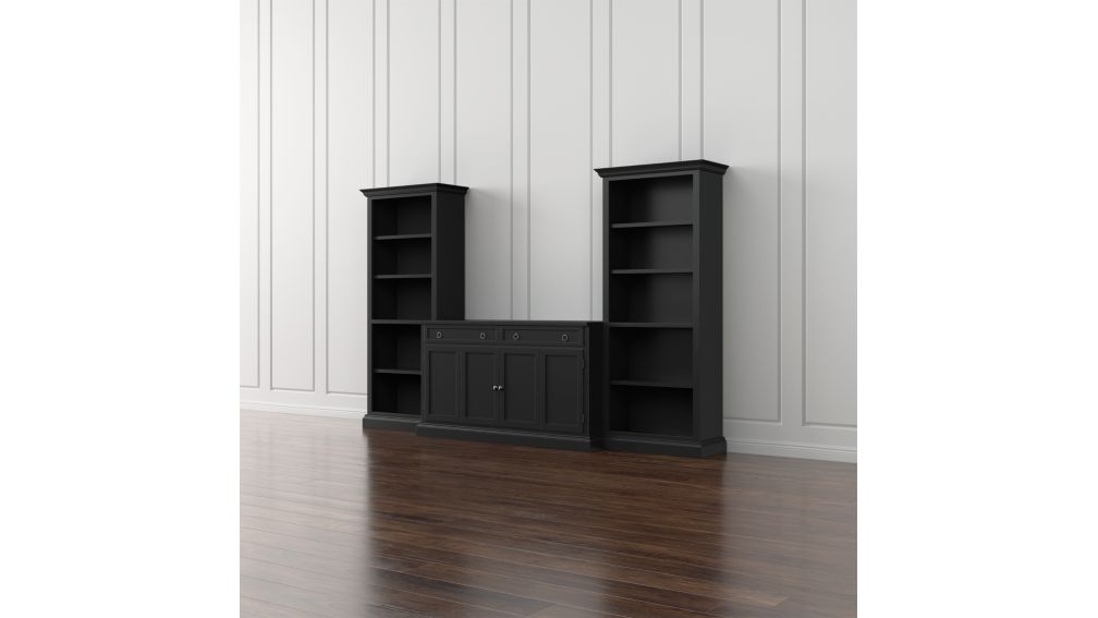 screen how rotate 3 Piece Black Media Bruno Entertainment Modular Cameo