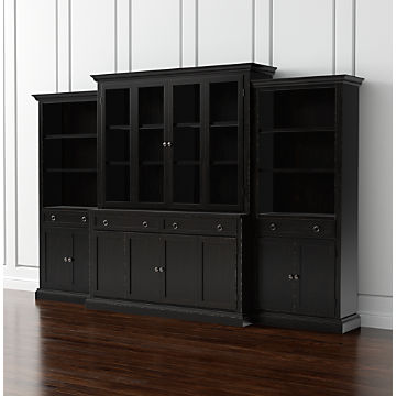 Bookcase Hutches Crate And Barrel