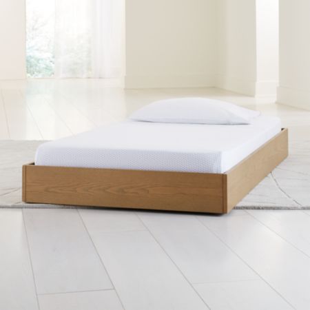 Ash Wood Trundle Bed Crate And Barrel