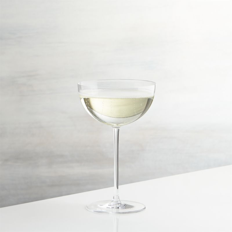 long stem champagne glasses