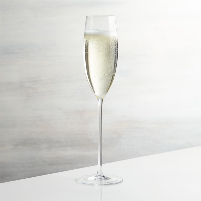 stem champagne glasses