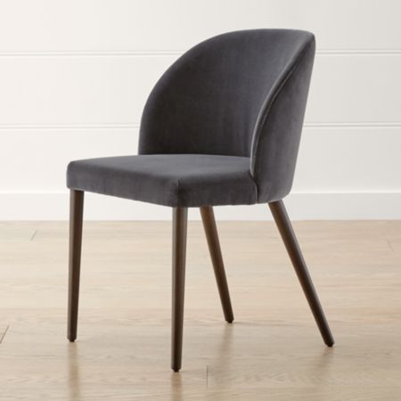 Camille Anthracite Italian Dining Chair