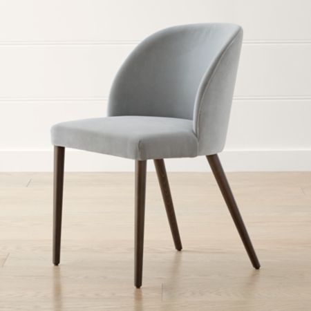 Camille Mist Italian Dining Chair Reviews Crate And Barrel
