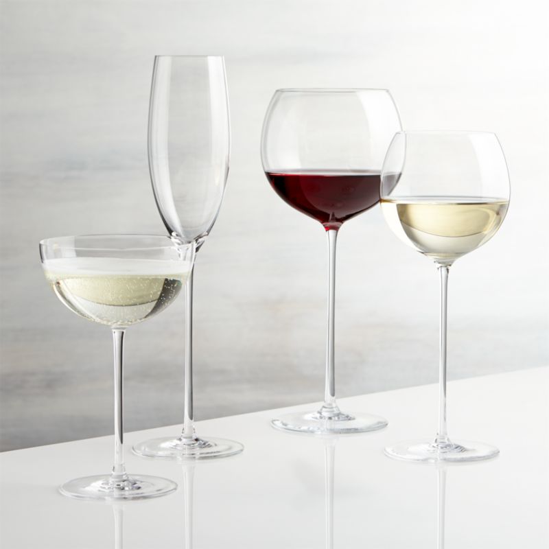 Camille Long Stem Wine Glasses Crate And Barrel