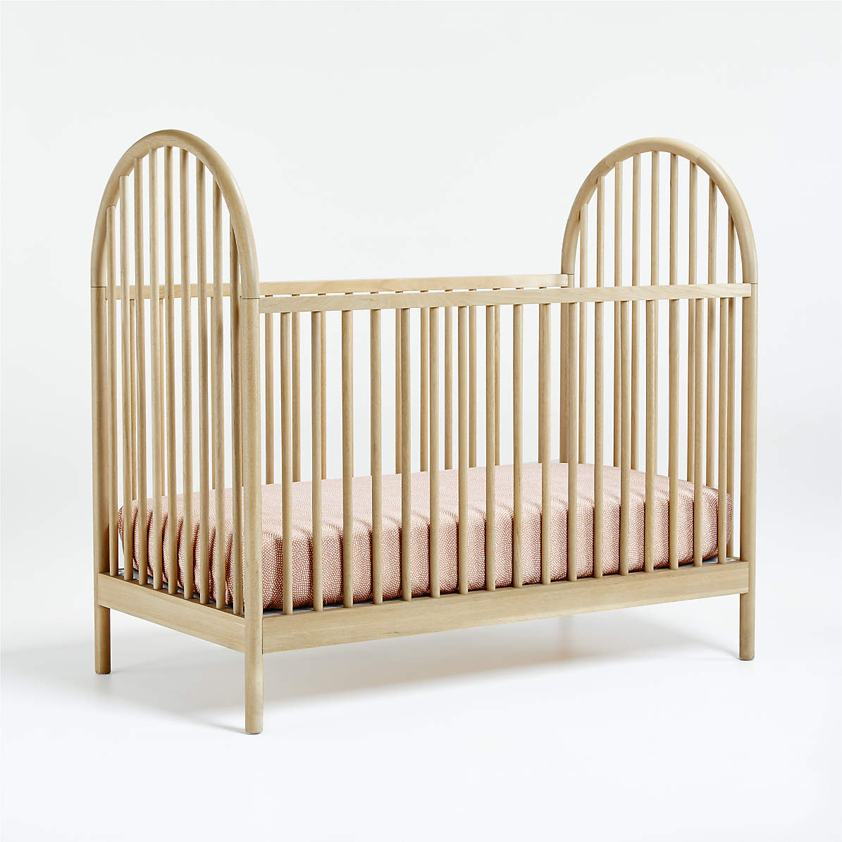 wooden spindle crib