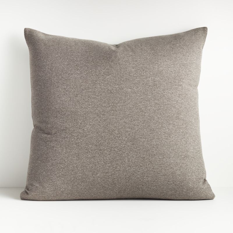 Carlo Grey Reversible Throw Pillow 23 Crate And Barrel Canada