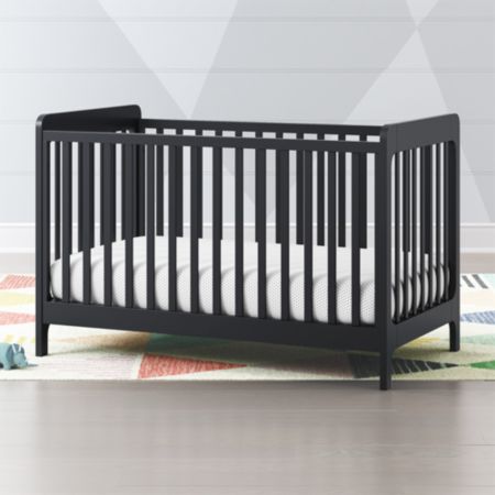 Modern Wooden Carousel Baby Crib Navy Crate And Barrel