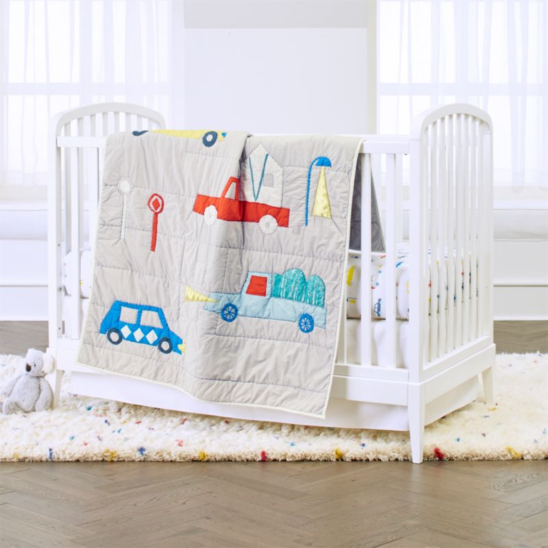 cars crib bedding