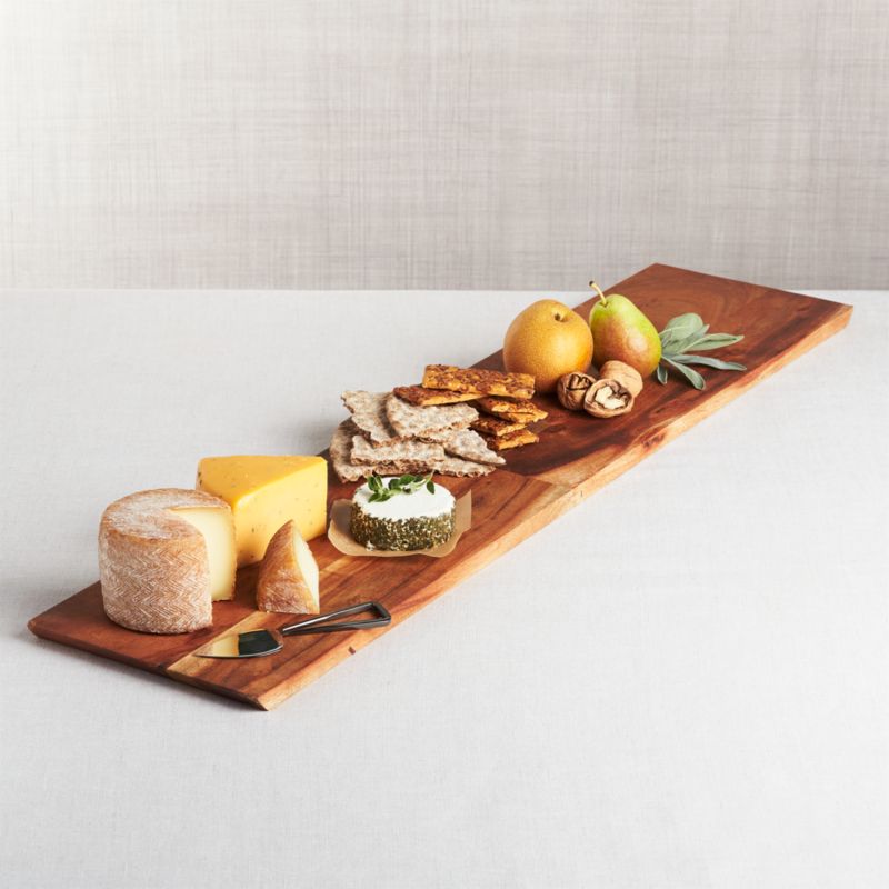 Carson Cheese Board 36" + Reviews Crate and Barrel