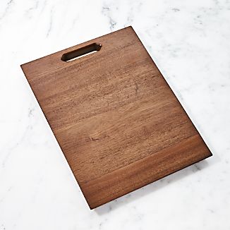 Acacia Cutting Boards Crate And Barrel Carter Acacia Wood Board