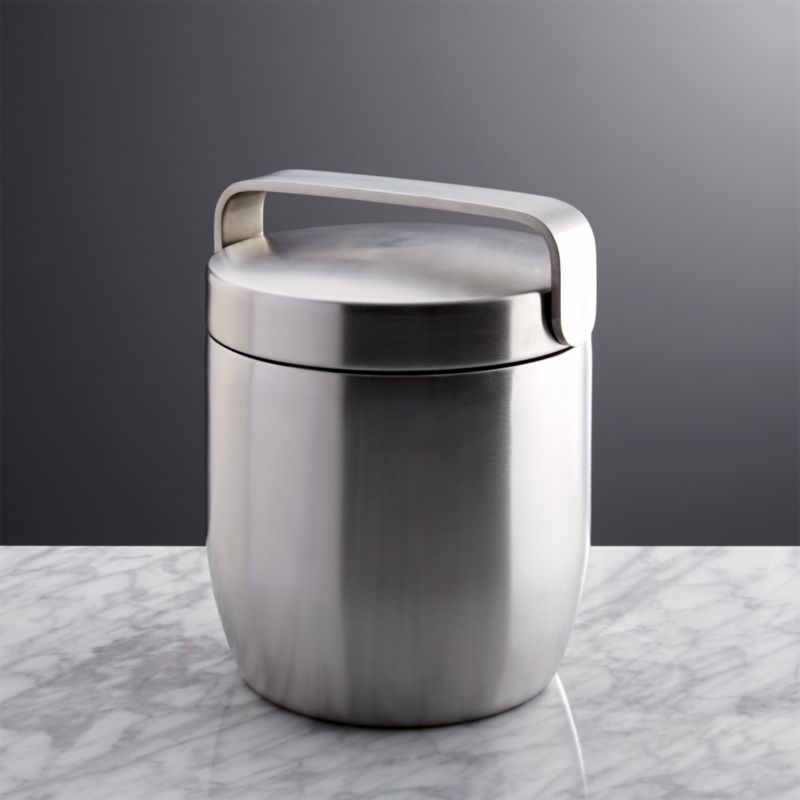 Carter DoubleWalled Ice Bucket + Reviews Crate and Barrel