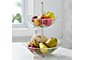 Carter Stainless 2-Tier Fruit Basket