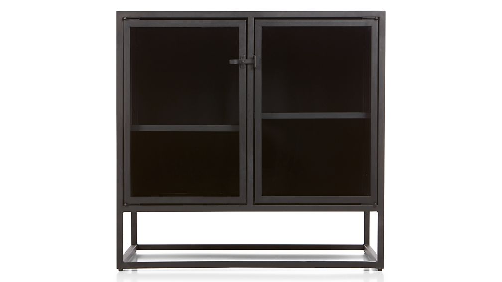 Casement Black Small Sideboard | Crate and Barrel