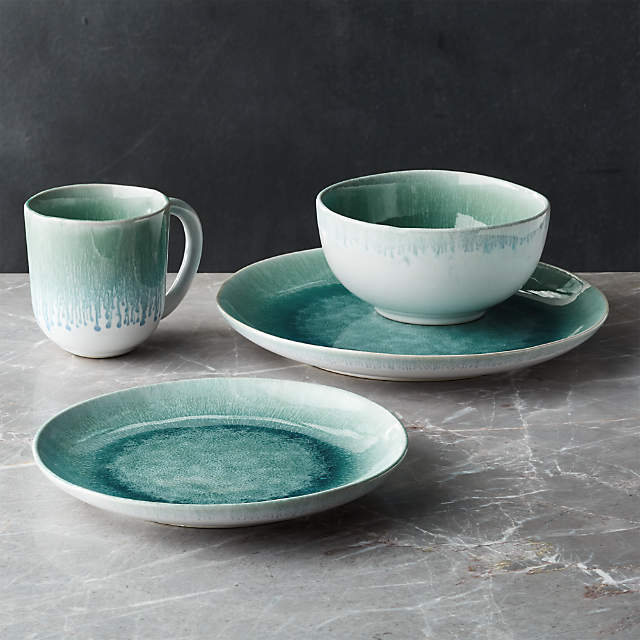 aqua dish set