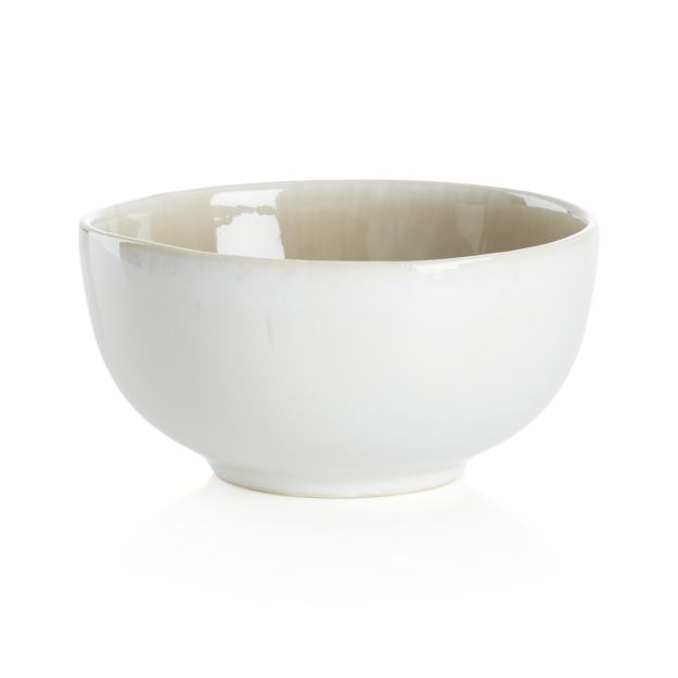 Caspian Grey Reactive Glaze Cereal Bowl in Individual Bowls + Reviews