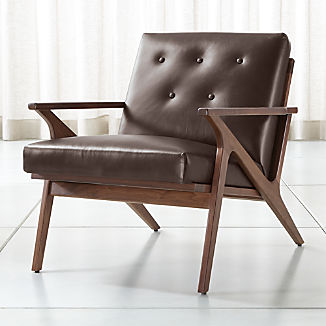 Leather Sofas Chairs Crate And Barrel