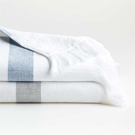 Bath Towels Patterned, Decorative & Striped Crate and Barrel