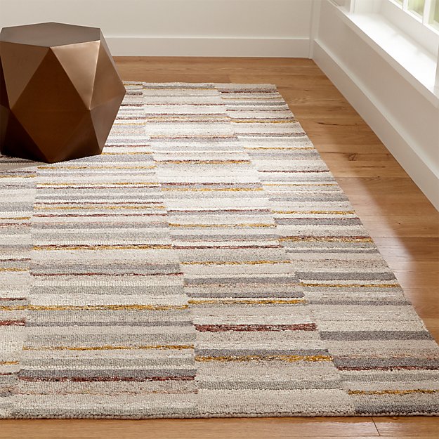 Ceres Striped Rug Crate and Barrel