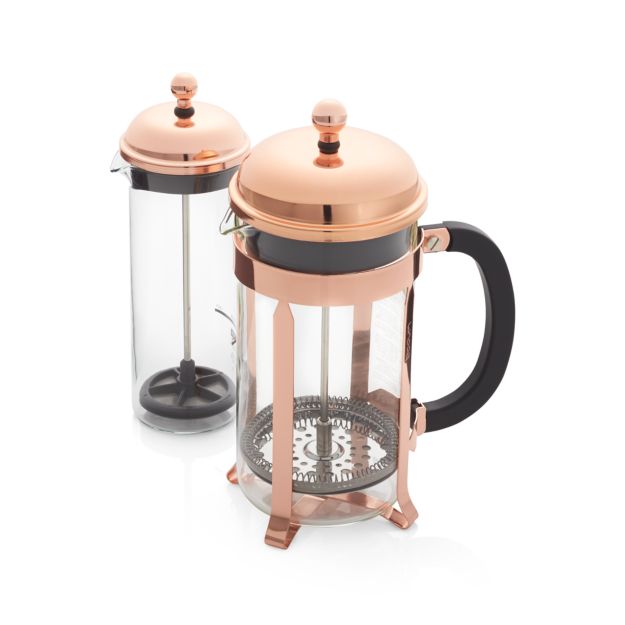 Bodum Chambord Copper 34 Ounce French Press | Crate and Barrel