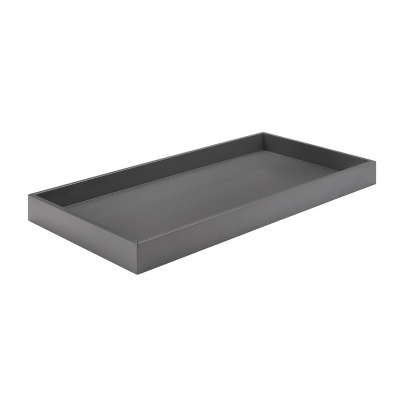 Cargo Grey Changing Table Topper Crate and Barrel