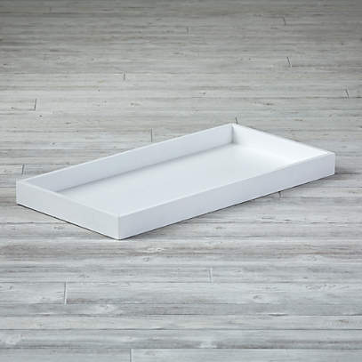 crate and barrel changing table