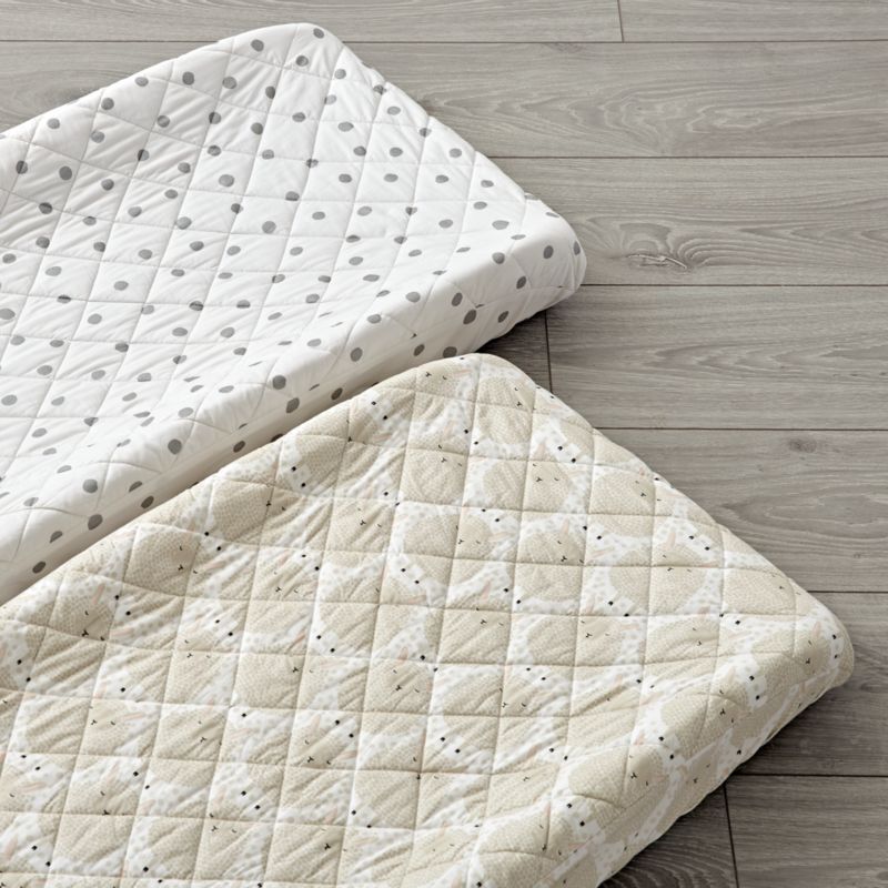 Sheepish Changing Pad Covers, Set of 2 + Reviews Crate and Barrel