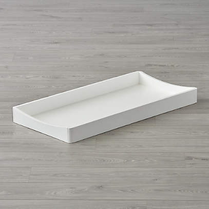 white changing topper