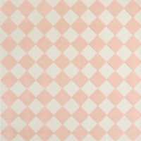 Checkerboard Pink Wool Kids 12"x18" Rug Swatch