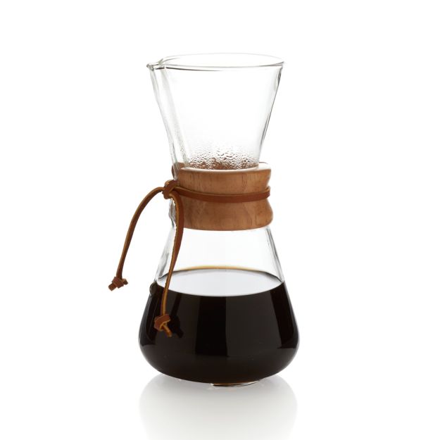 Chemex 3Cup Coffee Maker + Reviews Crate and Barrel