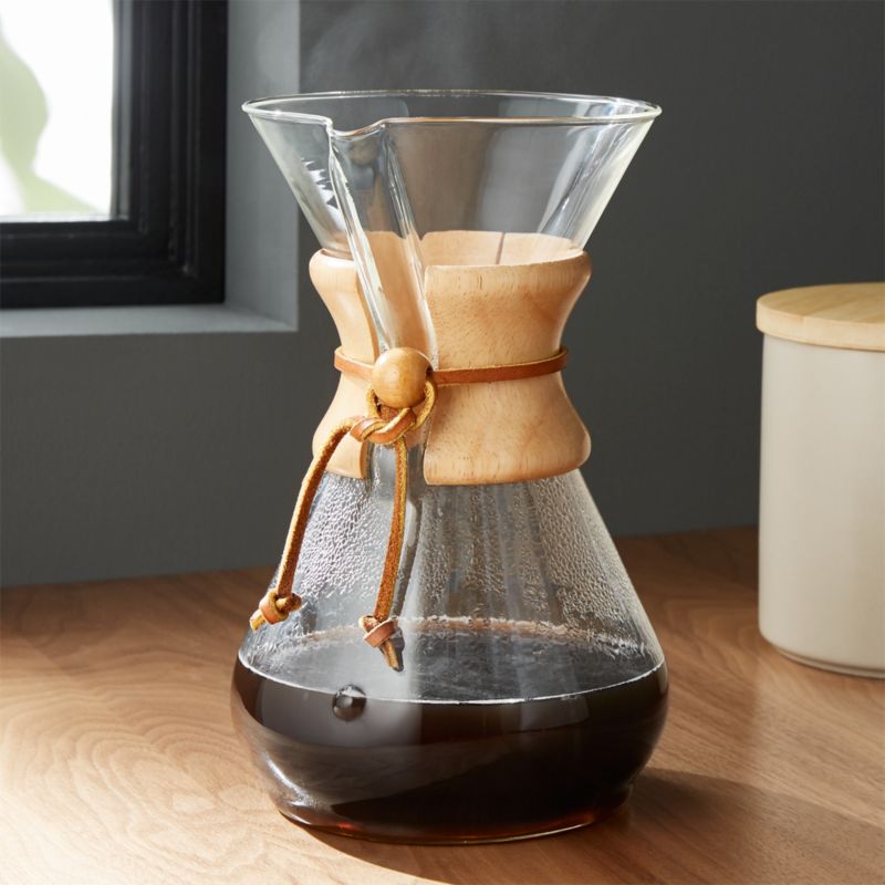 Chemex 8-Cup Coffee Maker + Reviews | Crate and Barrel