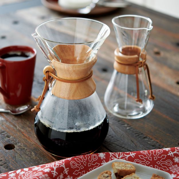 Chemex 8Cup Coffee Maker & Reviews in Pour Over & French Press