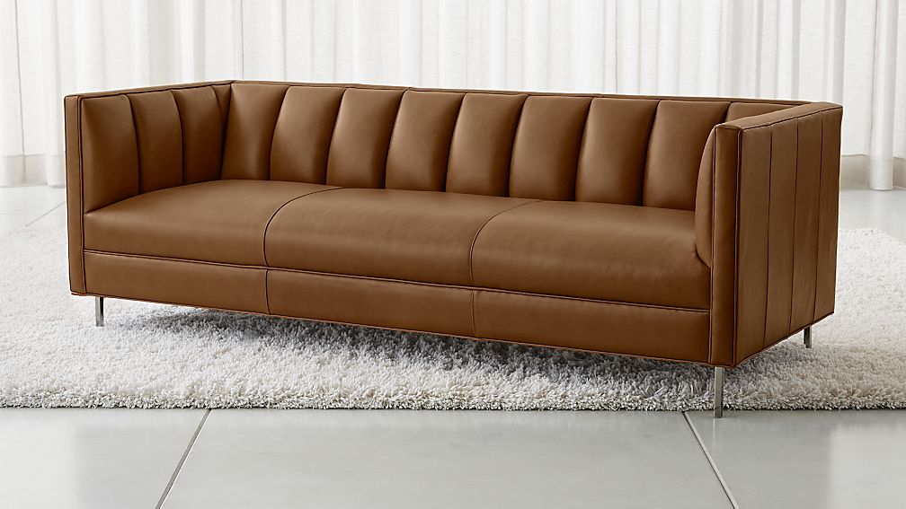 chloe leather sofa reviews