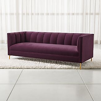 Eco Friendly Sustainable Sofas Crate And Barrel Chloe Sofa