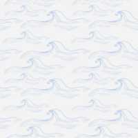 Chasing Paper Blue and White No. 8 Seaside Peel and Stick Wallpaper Swatch