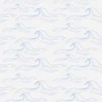 Chasing Paper Blue and White No. 8 Seaside Peel and Stick Wallpaper Swatch