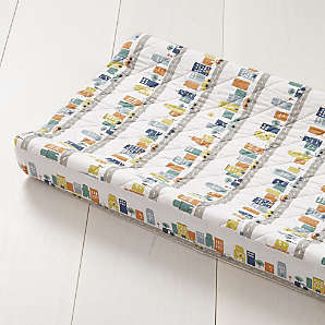 crate and kids changing pad cover