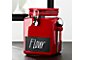 Large Red Clamp Canister With Chalkboard