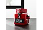 Small Red Clamp Canister With Chalkboard