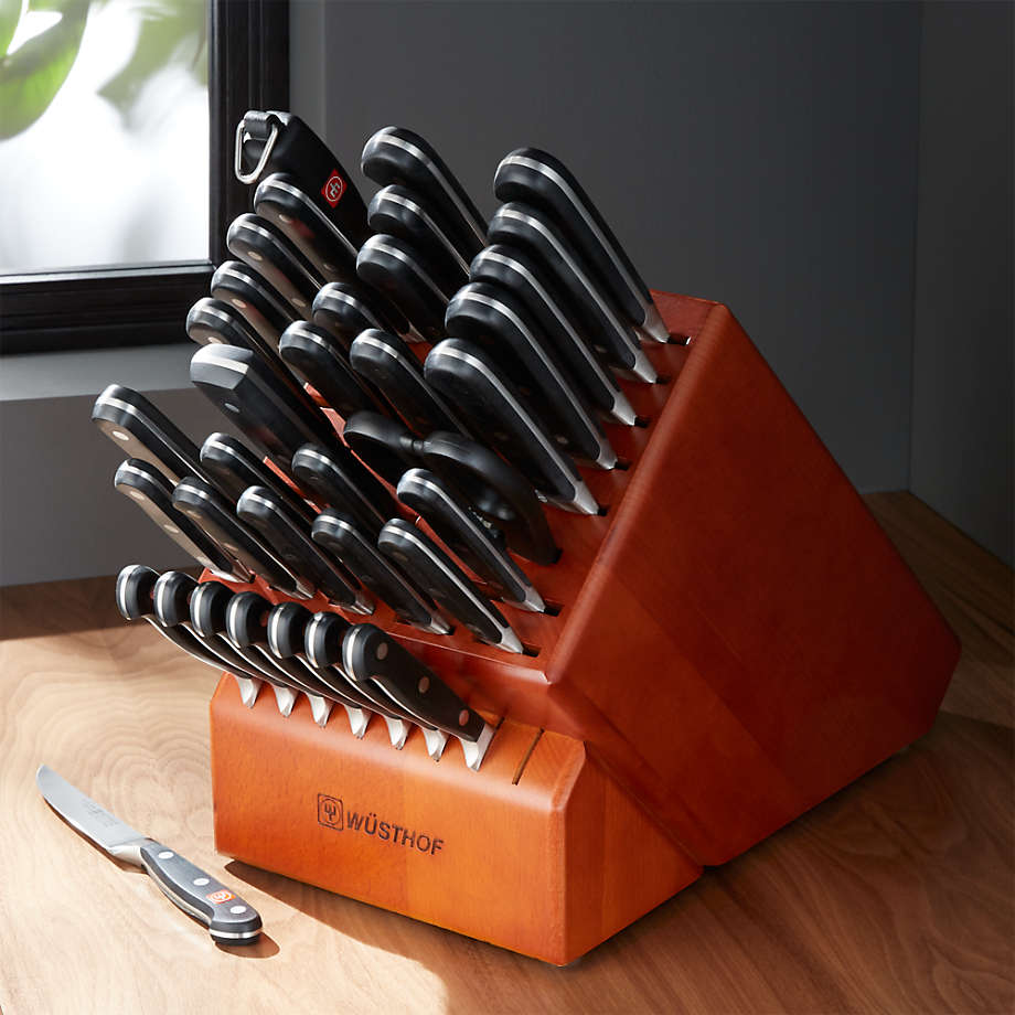 W Sthof Classic 36 Piece Knife Block Set Reviews Crate And Barrel   Wusthof Classic 36 Piece Knife Block Set 